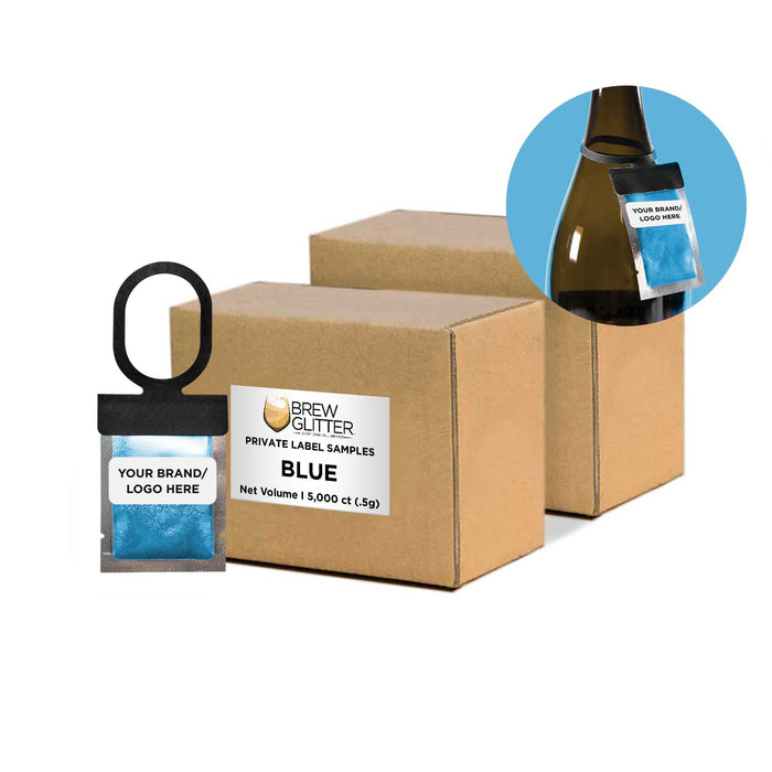Blue Brew Glitter® Necker | Private Label-Brew Glitter®