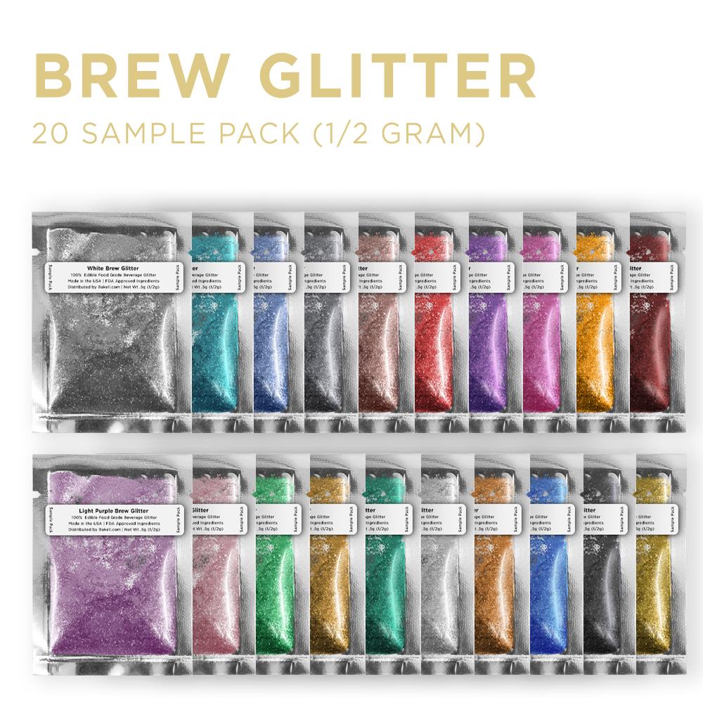Brew Glitter Individual Sample Packs (1/2 Gram)-Brew Glitter®