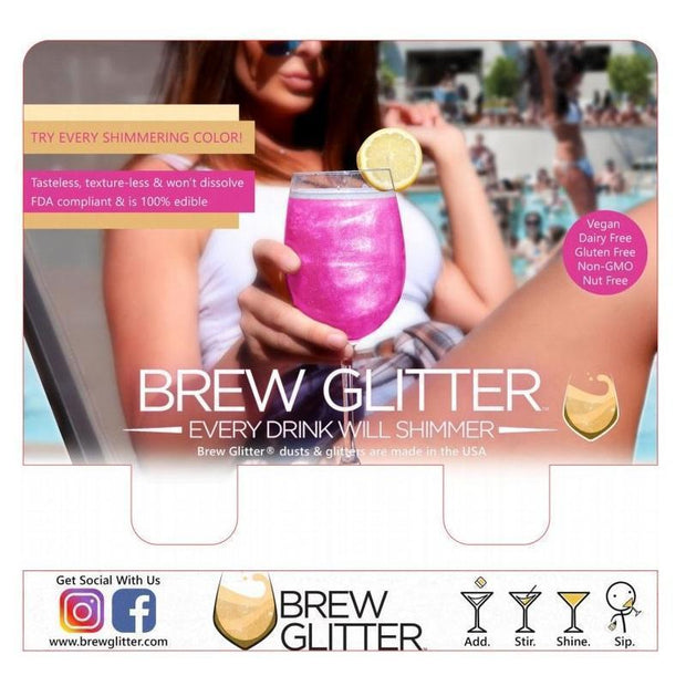 Brew Glitter® Countertop POS Retail Display-Brew Glitter®