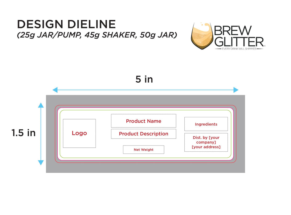 Bright Gold Tinker Dust® | 4g Glitter Spray Pump | Private Label by the Case-Brew Glitter®