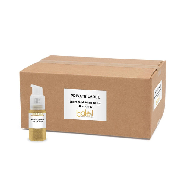 Bright Gold Tinker Dust Spray Pump by the Case | Private Label-Brew Glitter®