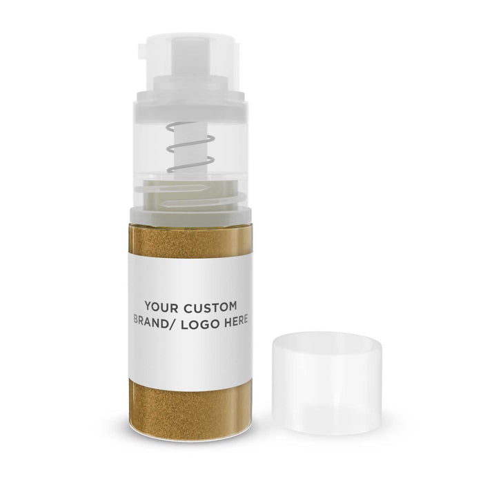 Bright Gold Tinker Dust® | 4g Glitter Spray Pump | Private Label by the Case-Brew Glitter®
