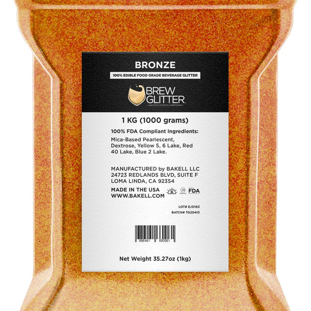 Bronze Brew Glitter | Bulk Sizes-Brew Glitter®