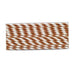 Brown Candy Cane Stripes Stirring Straws-Brew Glitter®