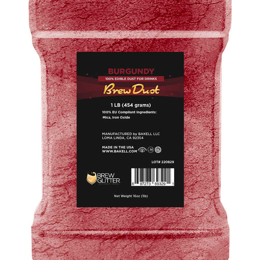 Burgundy Brew Dust® | EU Compliant Bulk Sizes-Brew Glitter®