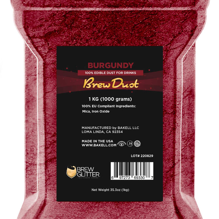 Burgundy Brew Dust® | EU Compliant Bulk Sizes-Brew Glitter®