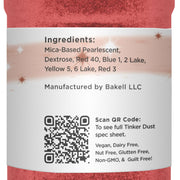 Burgundy Red Tinker Dust Food Grade Edible Glitter | Bulk Sizes-Brew Glitter®
