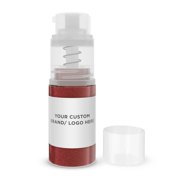 Burgundy Red Tinker Dust® | 4g Glitter Spray Pump | Private Label by the Case-Brew Glitter®