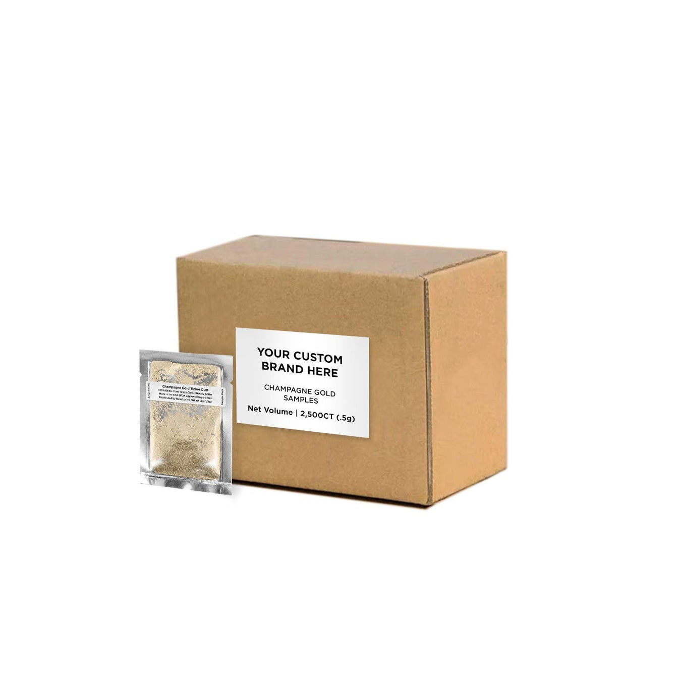 Private Label Garnish Glitter Sample Packs