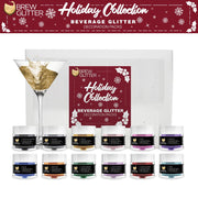 Christmas Collection Brew Glitter Combo Pack A (12 PC SET)-Brew Glitter®