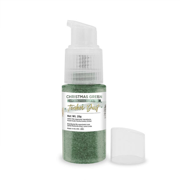 Christmas Green Tinker Dust Edible Glitter Spray Pump-Brew Glitter®