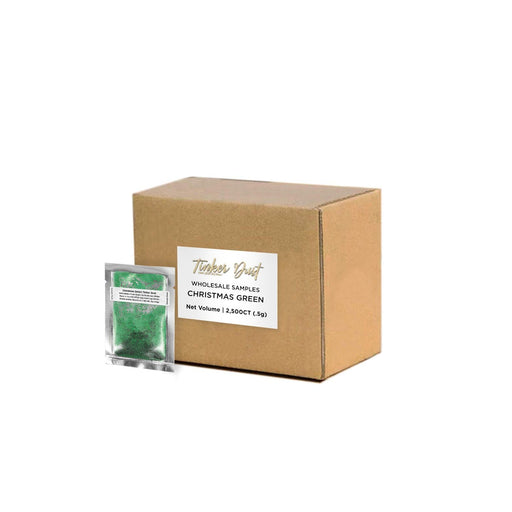 Christmas Green Tinker Dust Sample Packs by the Case-Brew Glitter®