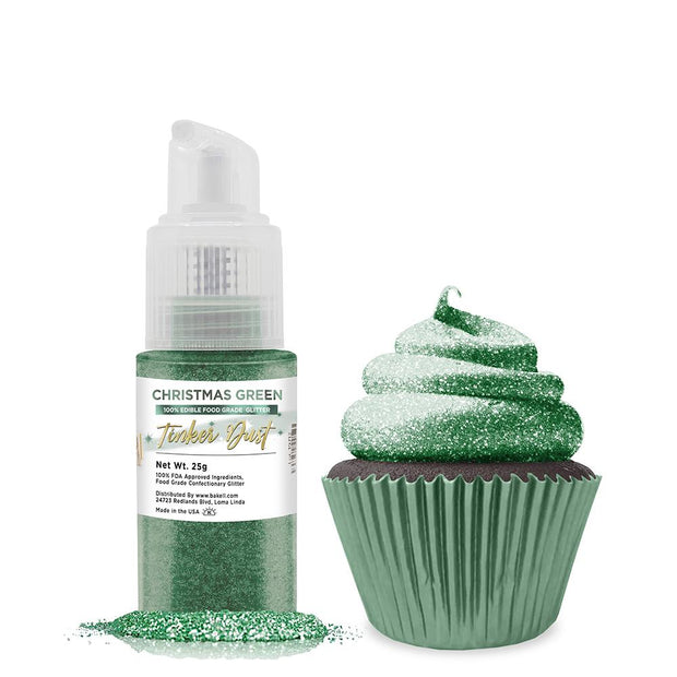 Christmas Green Tinker Dust Spray Pump by the Case | Private Label-Brew Glitter®