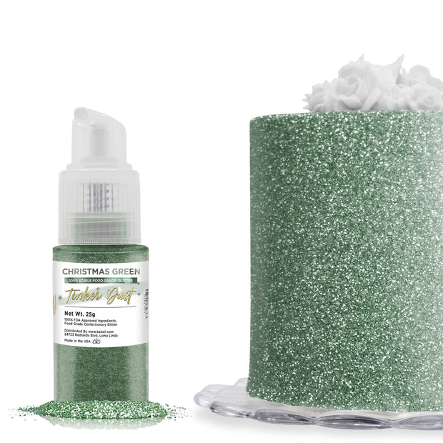 Christmas Green Tinker Dust Spray Pump by the Case | Private Label-Brew Glitter®