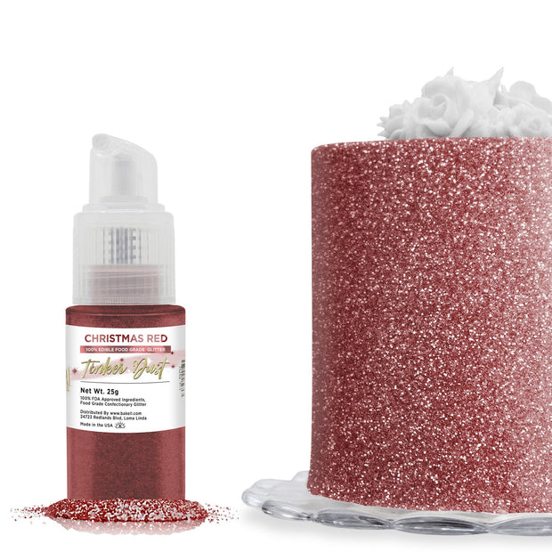 Christmas Red Tinker Dust Spray Pump by the Case | Private Label-Brew Glitter®