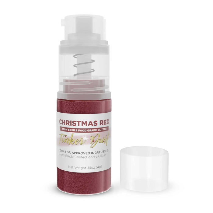 Christmas Red Tinker Dust® 4g Spray Pump | Wholesale Glitter-Brew Glitter®