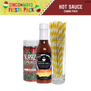 Cinco de Mayo BBQthingz Smokin' Grill Hot Sauce Combo Decorating Gift Set D (3 PC SET)-Brew Glitter®