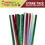 Cinco De Mayo Stirring Straw Suave Pack (3 PC SET)-Brew Glitter®