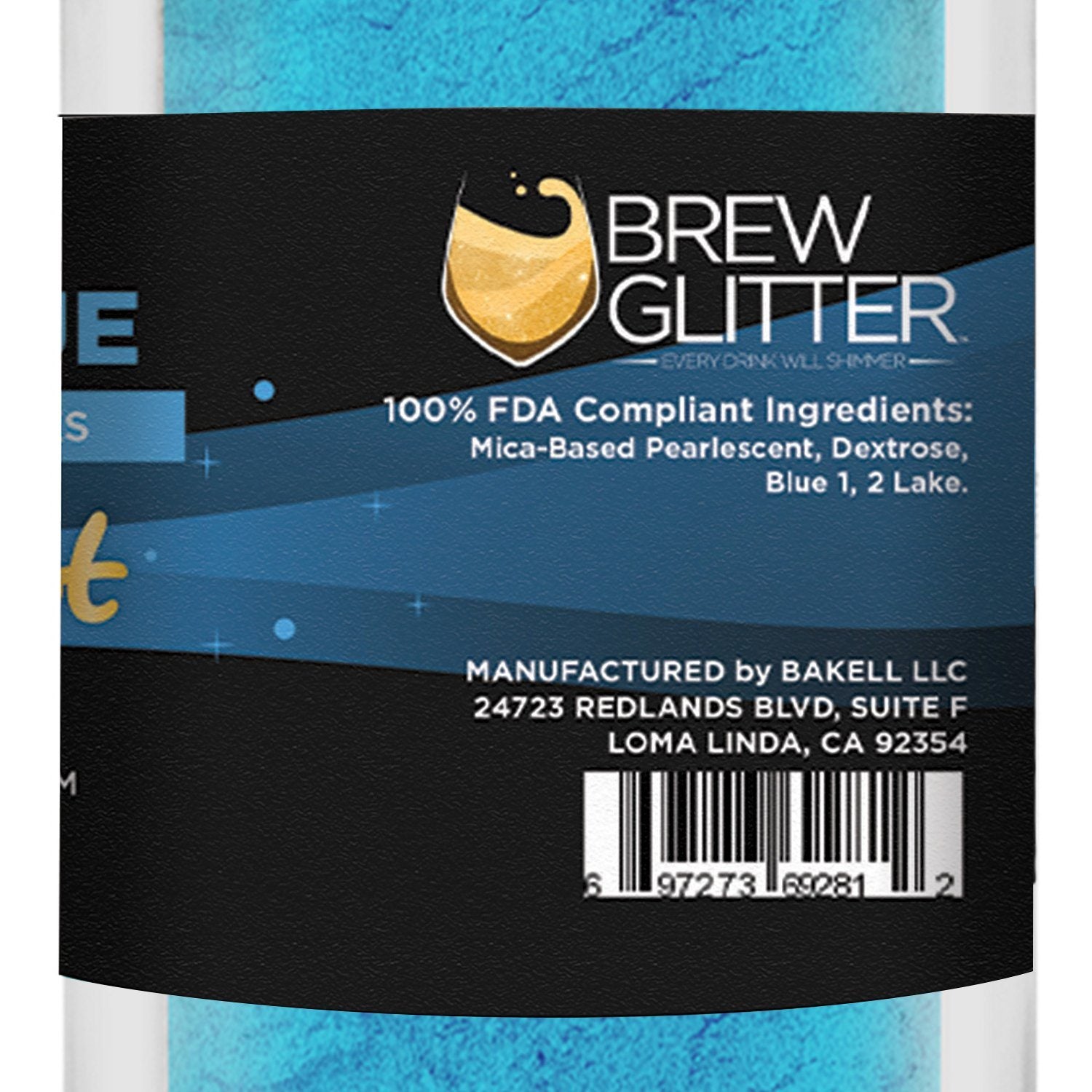 Classic Blue Edible Brew Dust | Bulk Sizes-Brew Glitter®