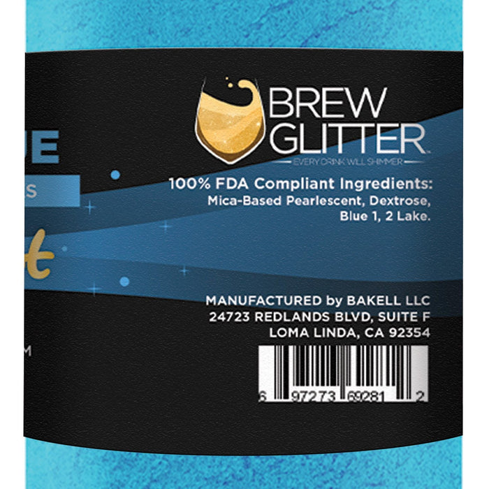 Classic Blue Edible Brew Dust | Bulk Sizes-Brew Glitter®