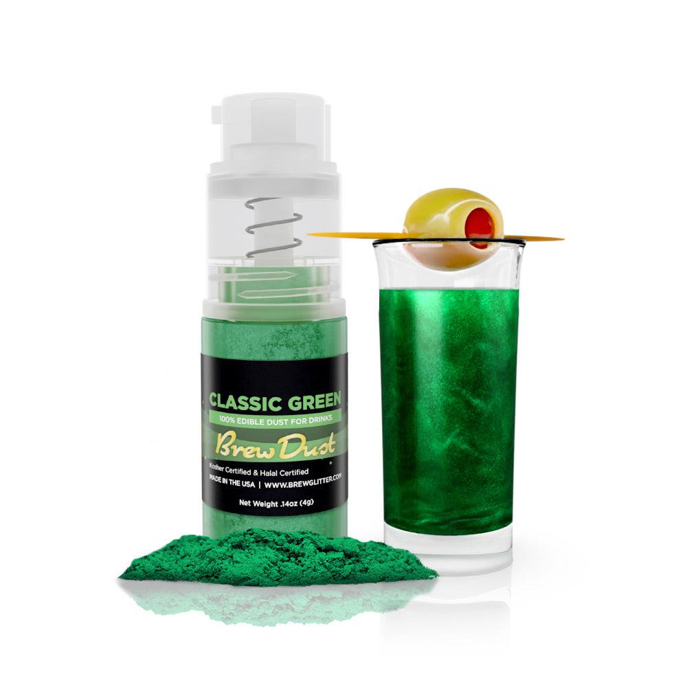 Classic Green Edible Brew Dust | 4 Gram Pump-Brew Glitter®