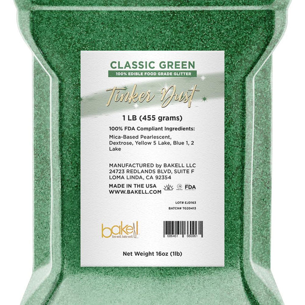 Classic Green Tinker Dust by the Case-Brew Glitter®