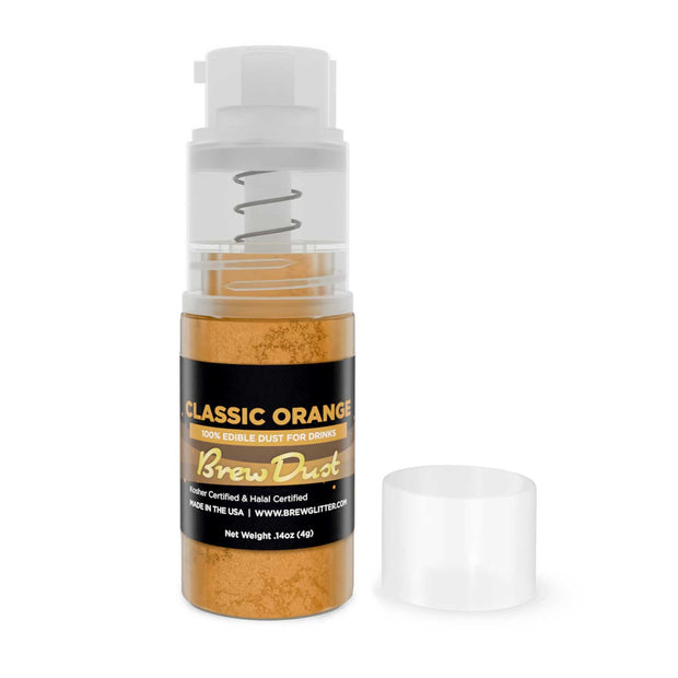 Classic Orange Brew Dust by the Case | 4g Spray Pump-Brew Glitter®