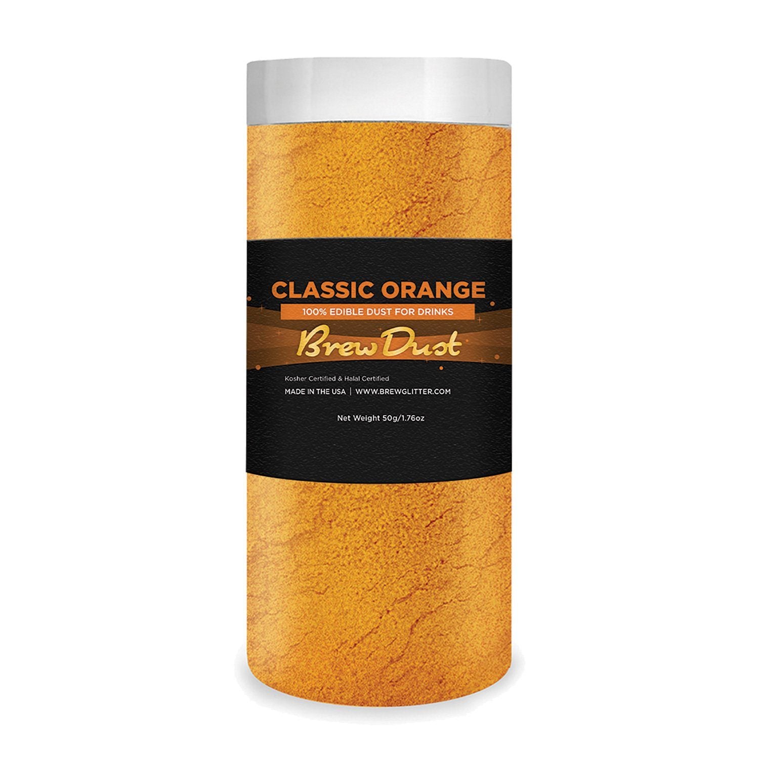 Classic Orange Edible Brew Dust | Bulk Sizes-Brew Glitter®