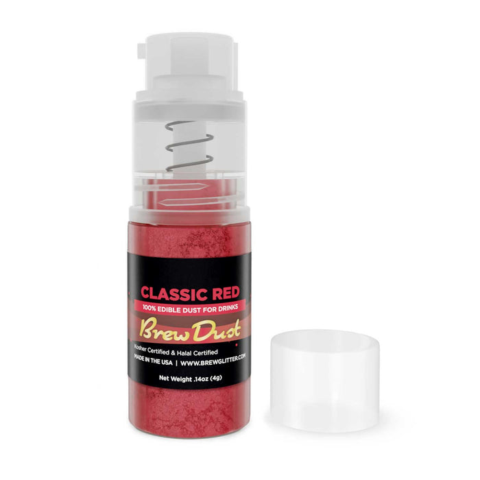 Classic Red Brew Dust by the Case | 4g Spray Pump-Brew Glitter®