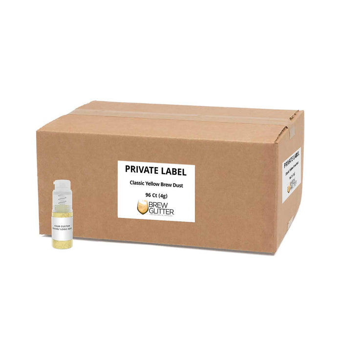 Classic Yellow Brew Dust Private Label | 4g Spray Pump-Brew Glitter®