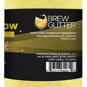 Classic Yellow Edible Brew Dust | Bulk Sizes-Brew Glitter®