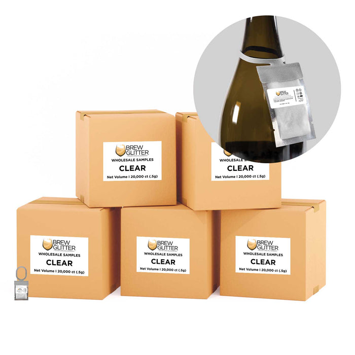 Clear Shimmer Brew Glitter® Necker | Wholesale-Brew Glitter®