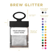 Clear Shimmer Brew Glitter® Necker | Private Label-Brew Glitter®