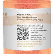 Creamsicle Orange Tinker Dust Edible Glitter Spray Pump-Brew Glitter®
