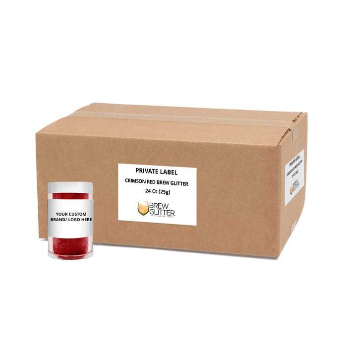 Crimson Red Brew Glitter® | EU Compliant Private Label-Brew Glitter®