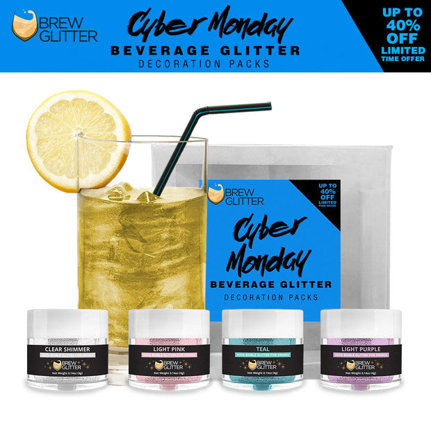 Cyber Monday Brew Glitter Combo Pack B (4 PC SET)-Brew Glitter®