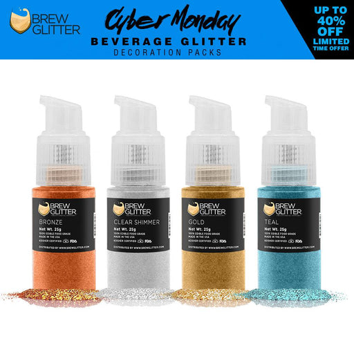 Cyber Monday Brew Glitter Pump Combo Pack A (4 PC SET)-Brew Glitter®