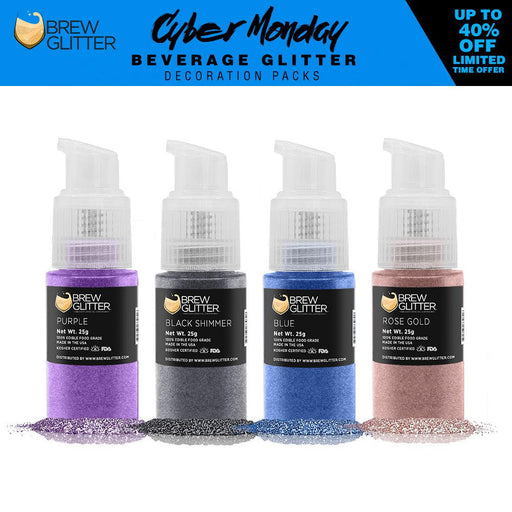 Cyber Monday Brew Glitter Pump Combo Pack B (4 PC SET)-Brew Glitter®