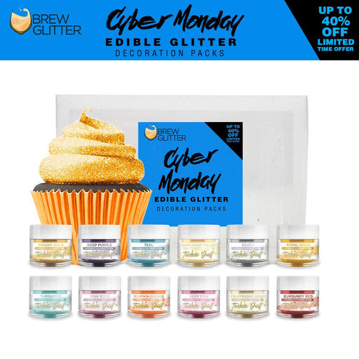 Cyber Monday Tinker Dust Edible Glitter Combo Pack A (12 PC Set)-Brew Glitter®