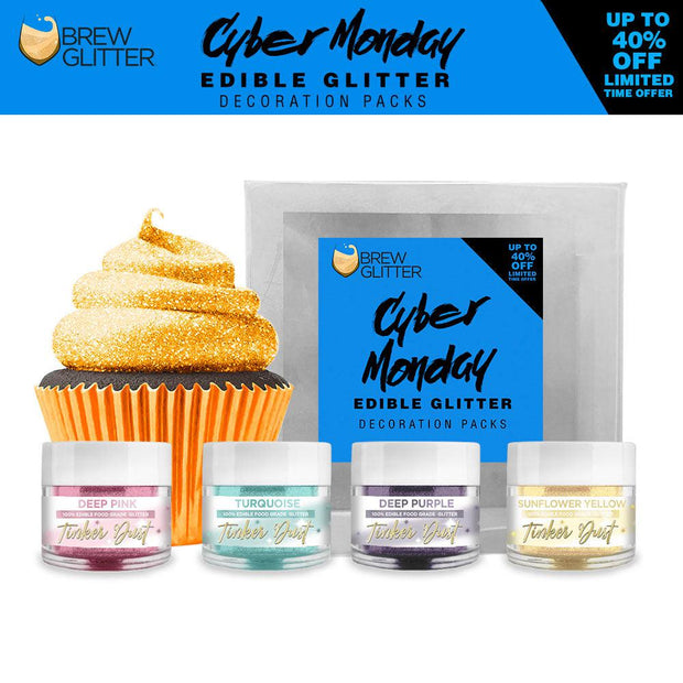Cyber Monday Tinker Dust Edible Glitter Combo Pack B (4 PC Set)-Brew Glitter®
