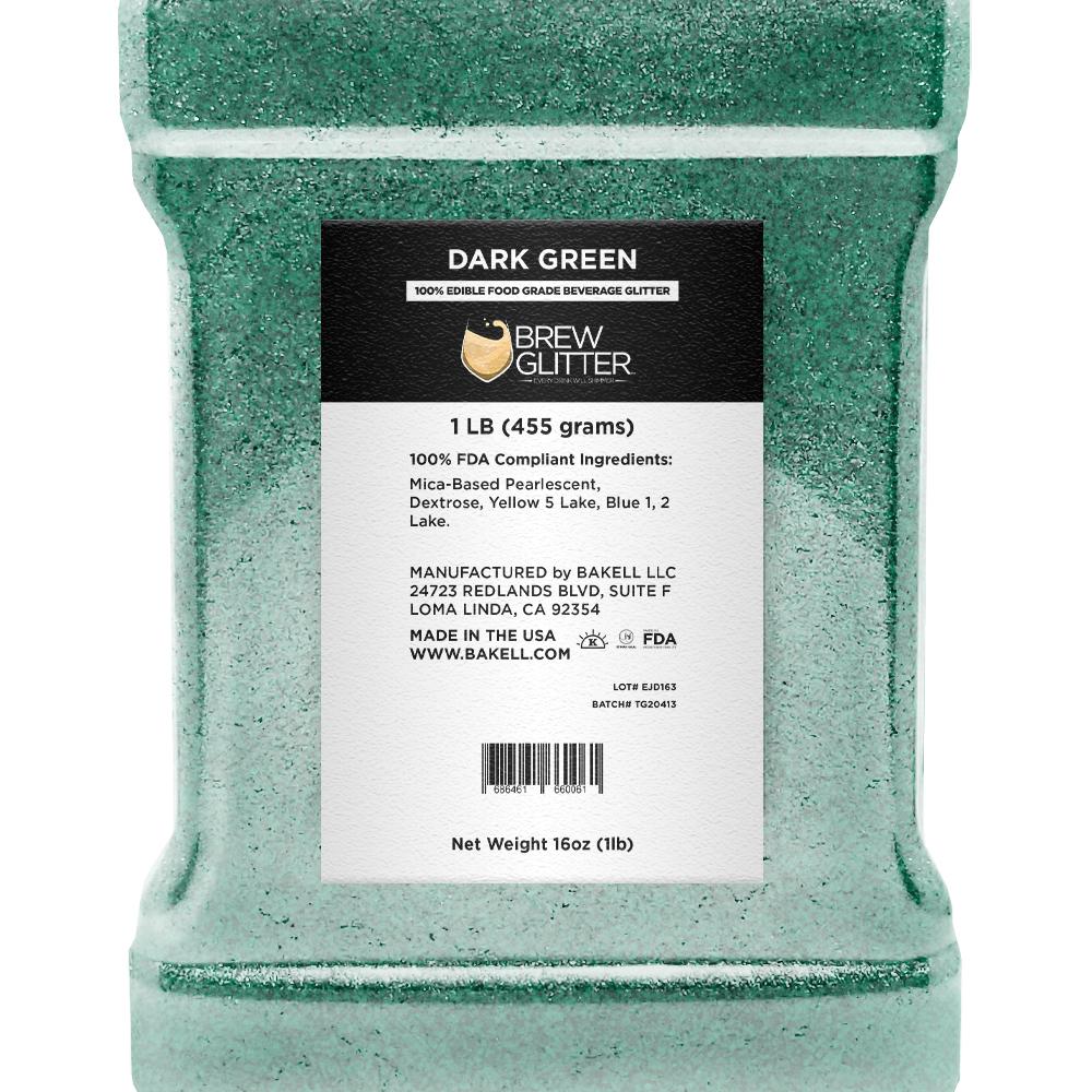 Dark Green Brew Glitter | Bulk Sizes-Brew Glitter®