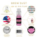 Deep Pink Brew Dust by the Case | 4g Spray Pump-Brew Glitter®