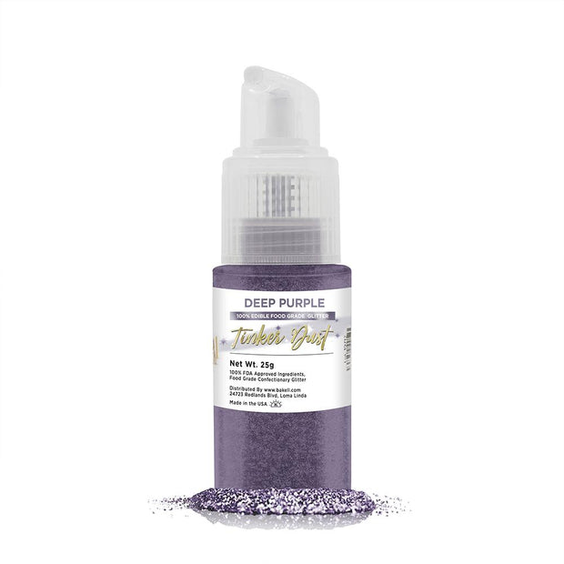 Deep Purple Tinker Dust Edible Glitter Spray Pump-Brew Glitter®