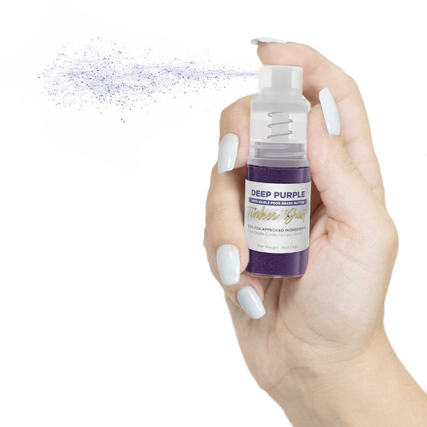 Deep Purple Tinker Dust® 4g Spray Pump | Wholesale Glitter-Brew Glitter®