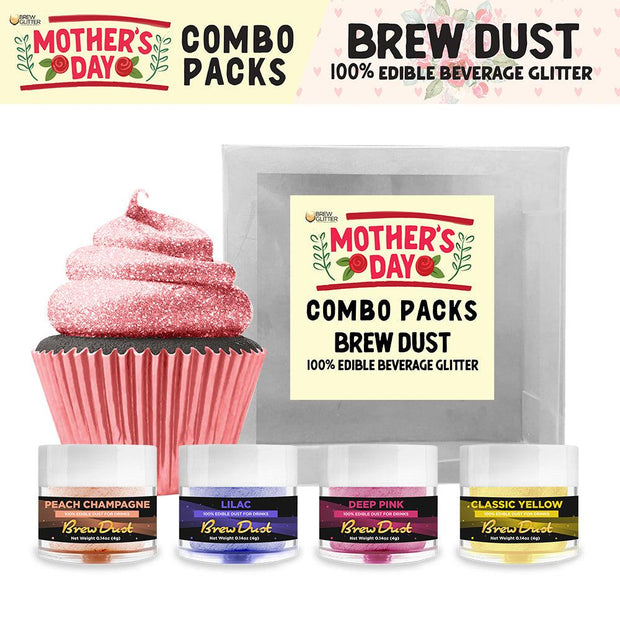 Edible Glitter Dust Mother's Day Eternal Bond Decorating Kit-Brew Glitter®