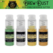 Edible Glitter Dust St. Patrick's Day Top O' The Mornin' Decorating Kit-Brew Glitter®
