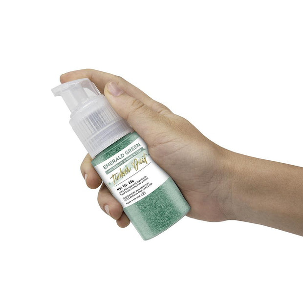 Emerald Green Tinker Dust Edible Glitter Spray Pump-Brew Glitter®
