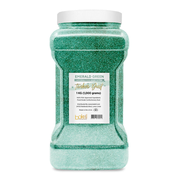 Emerald Green Tinker Dust Food Grade Edible Glitter | Bulk Sizes-Brew Glitter®
