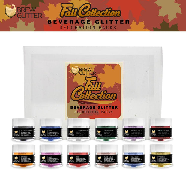 Fall Collection Brew Glitter Combo Pack A (12 PC SET)-Brew Glitter®