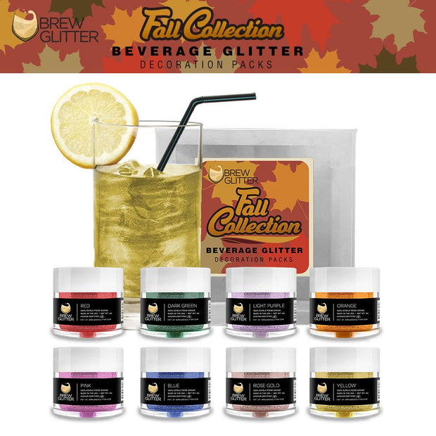 Fall Collection Brew Glitter Combo Pack A (8 PC SET)-Brew Glitter®